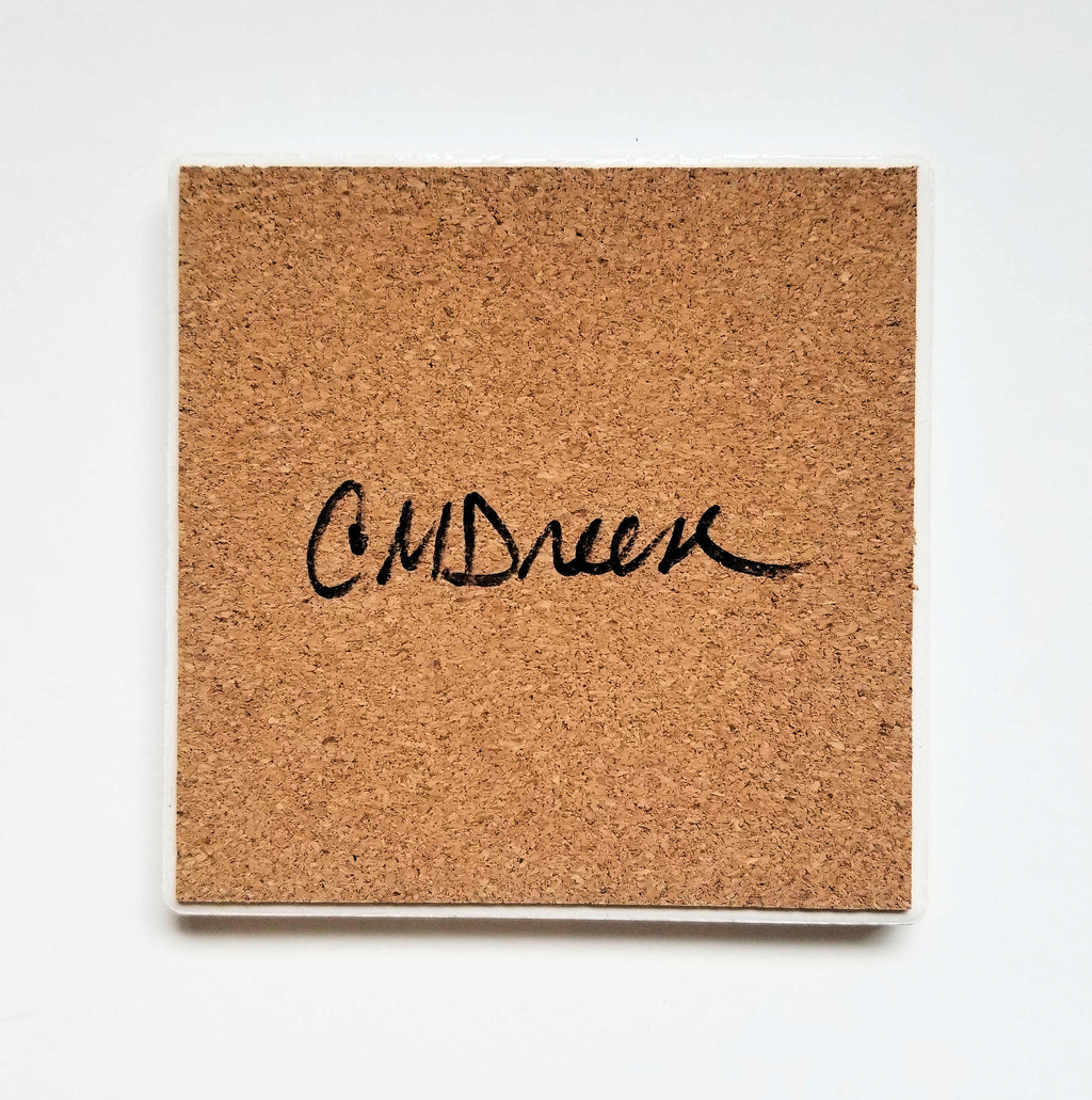 Coaster/ Trivet/ Magnet: Live by the Currents, Beach