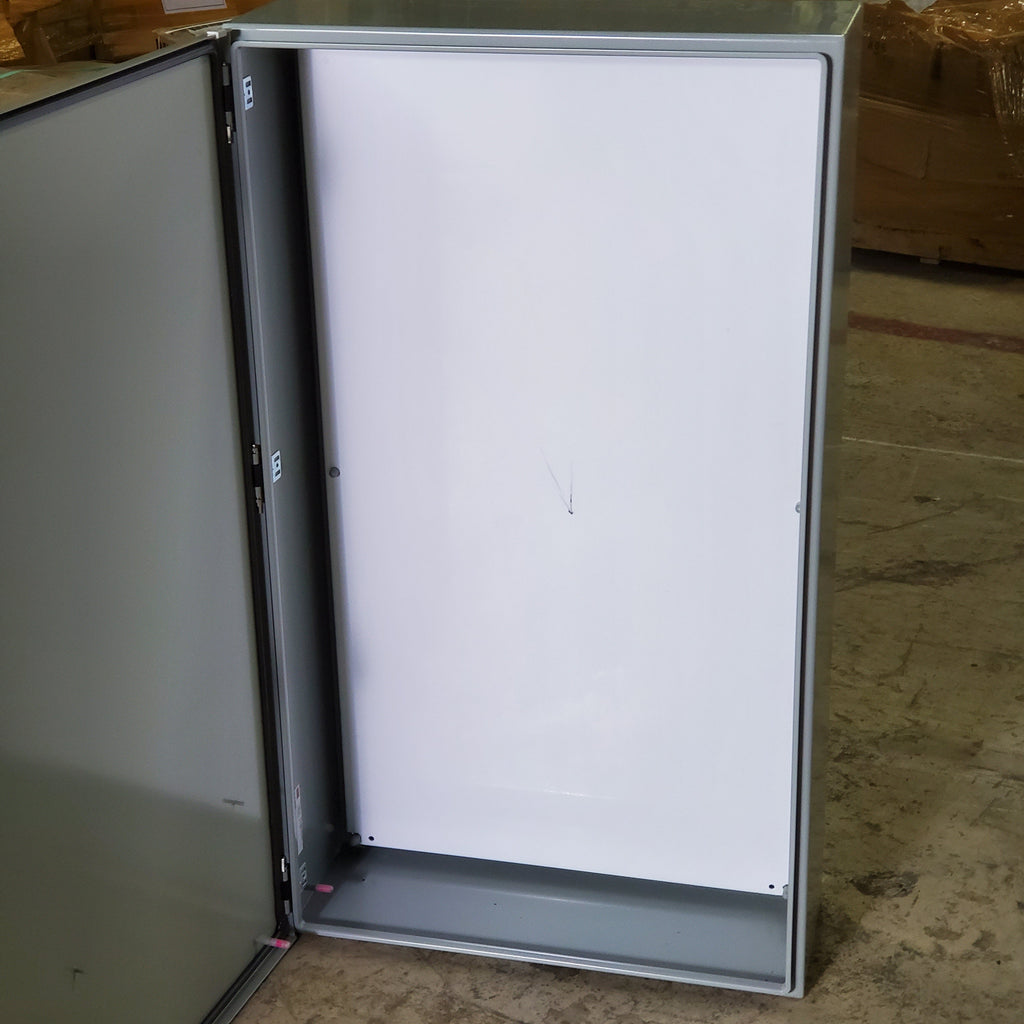 NVENT HOFFMAN Wall Mount Metal Enclosure Sz 24” W x 42” Lx 6.5” H Grey CSD42248