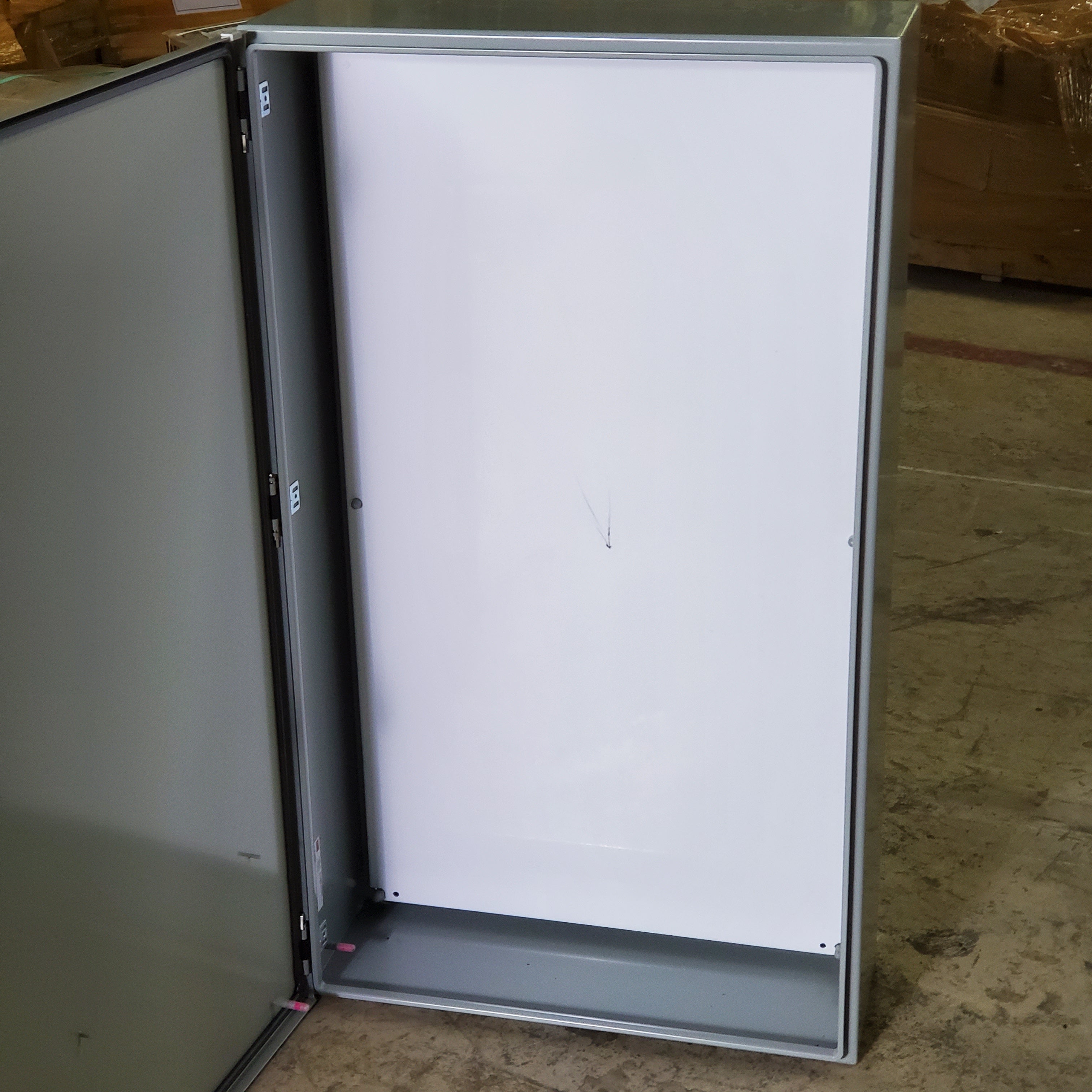NVENT HOFFMAN Wall Mount Metal Enclosure Sz 24” W x 42” Lx 6.5” H Grey CSD42248