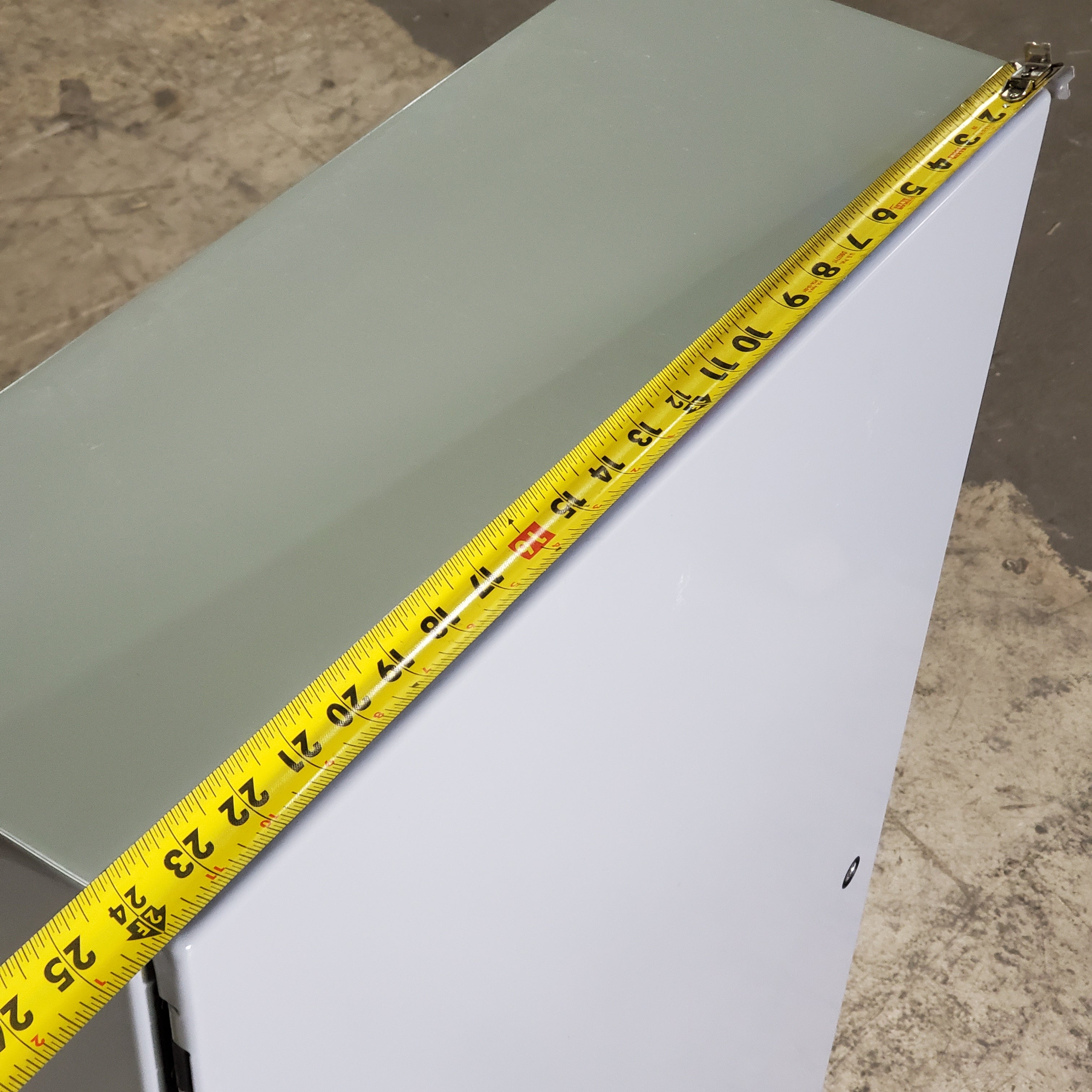 NVENT HOFFMAN Wall Mount Metal Enclosure Sz 24” W x 42” Lx 6.5” H Grey CSD42248