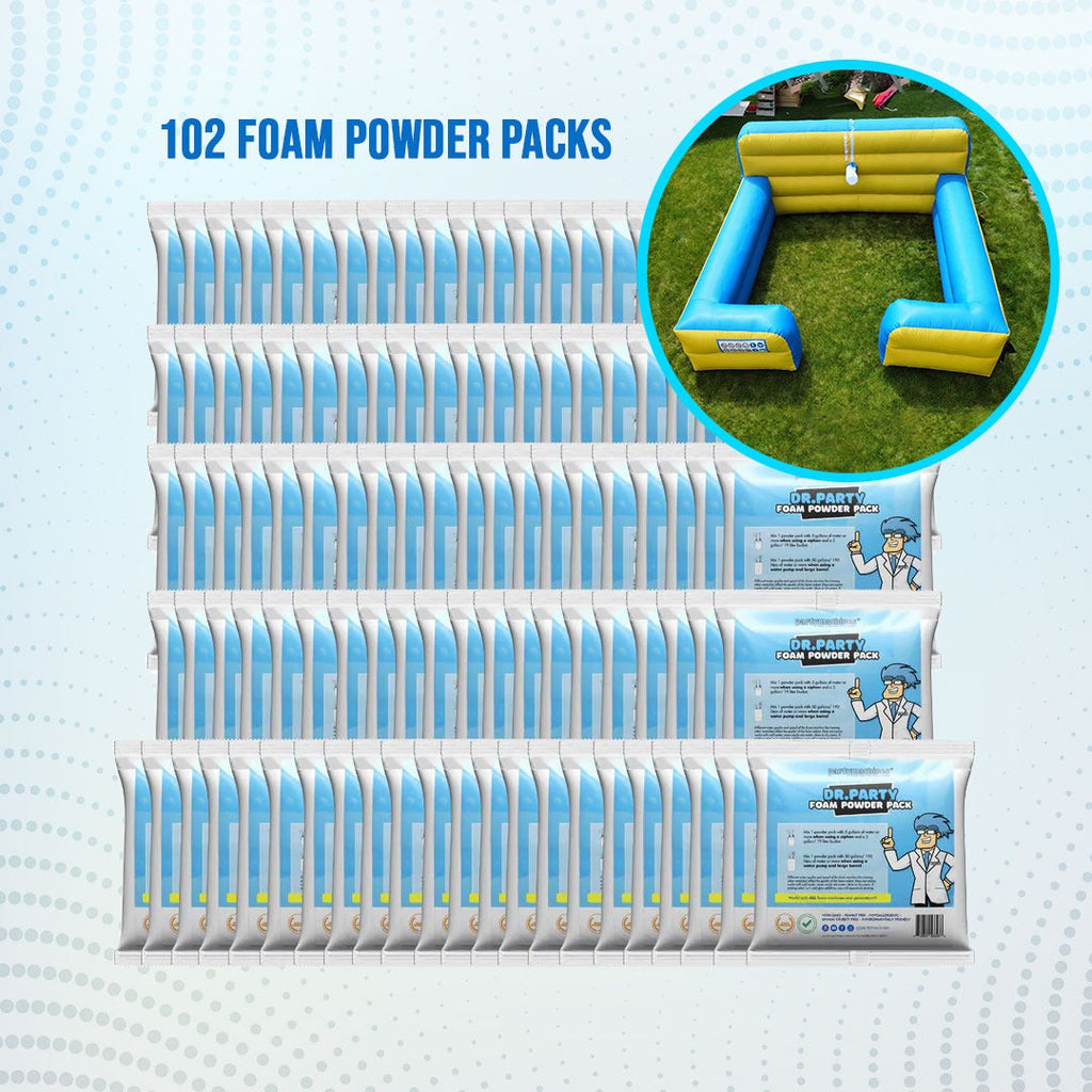 Foam Powder Packs 6 – 24 -40 - 68- 80-102-120-160- 170- 204