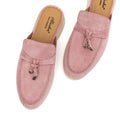 Como Suede Mules in Pink