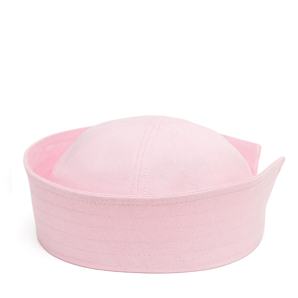 Sailor Linen Hat in Pink