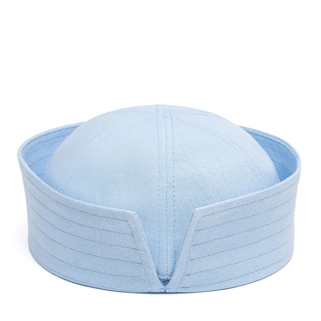 Sailor Linen Hat in Blue