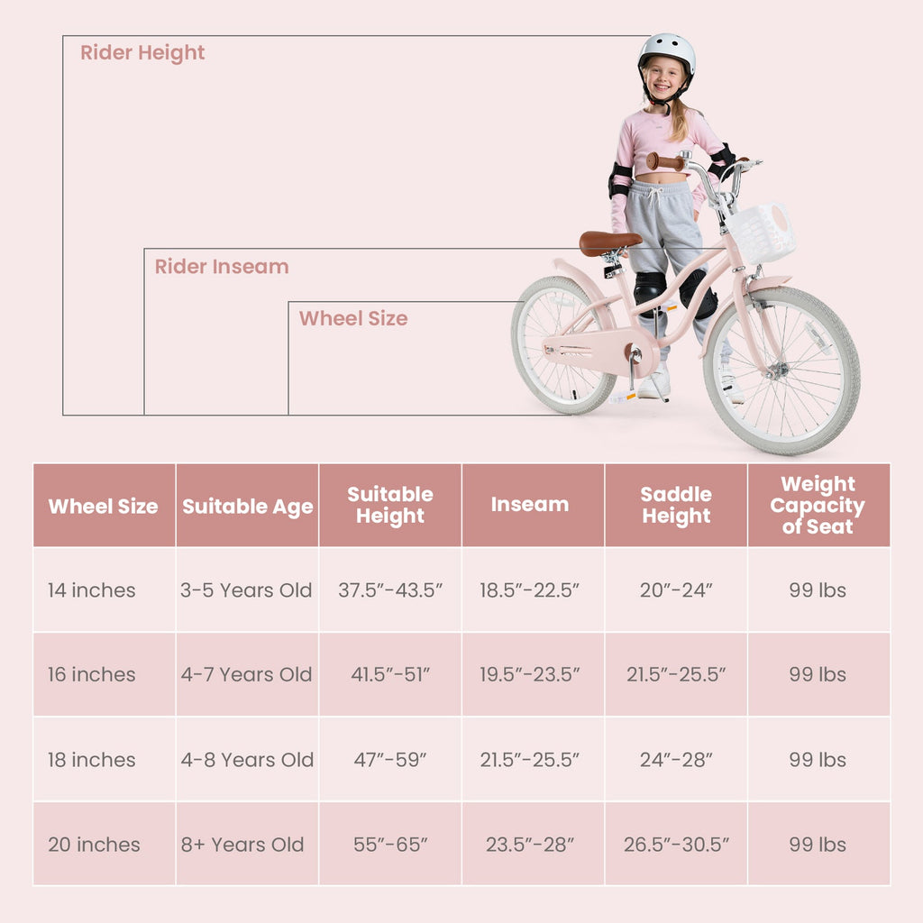 20 Inch Kids Bike with Kickstand for Boys Girls