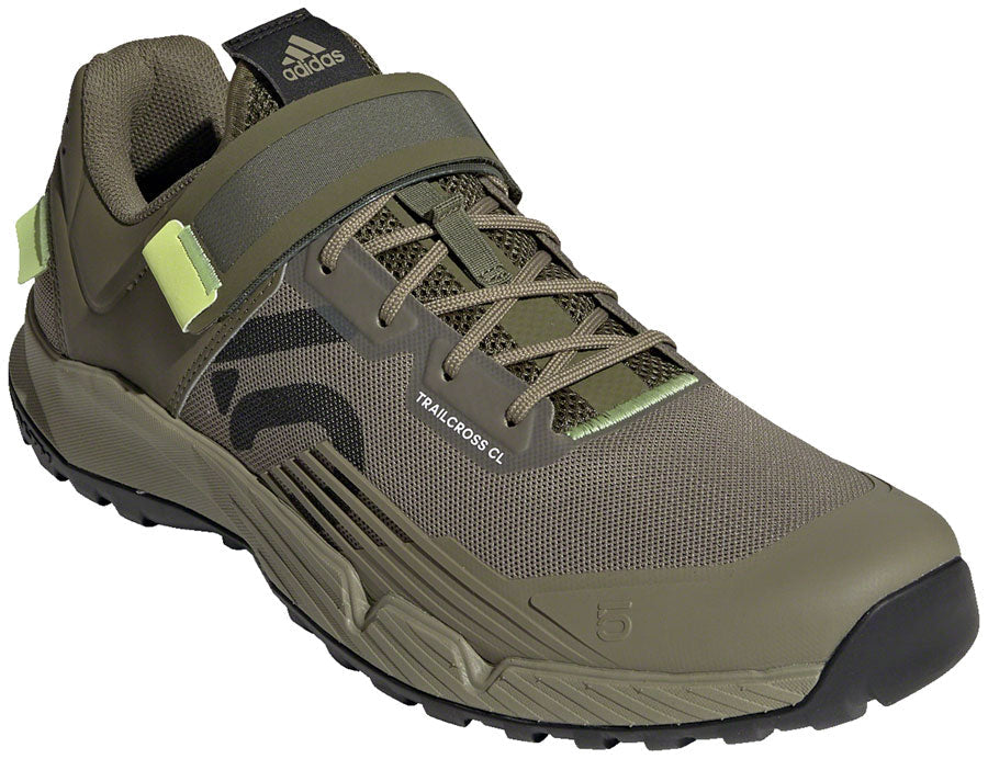 Five Ten Trailcross Mountain Clipless Shoes - Men's Orbit Green/Carbon/Pulse Lime 7