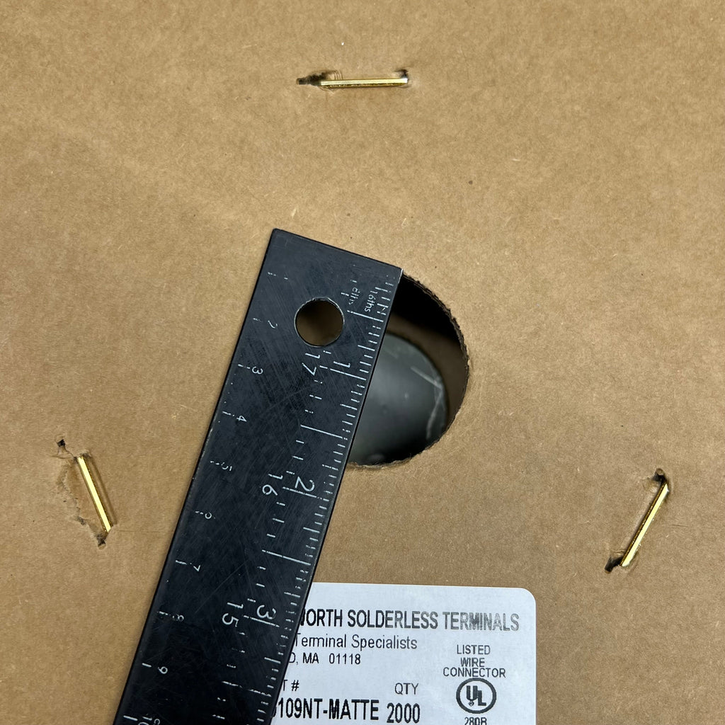 ELECTRO TERM (2000 ROLL) Hollingsworth Solderless Terminals 12-10 XR5109NT-MATTE