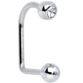 Single Crystal Lippy Loop Ball Labret