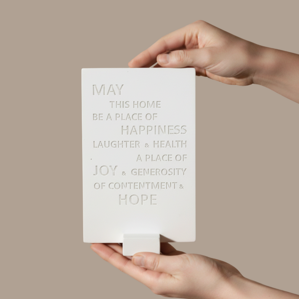 Modern Concrete Shabbat Set – Timeless Glow Series