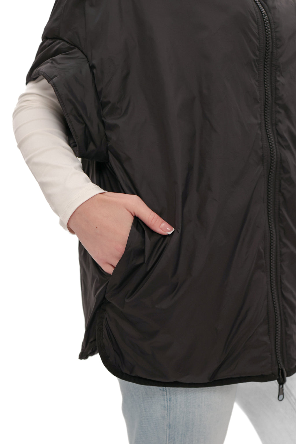 ⇆ Reversible 2 in 1 Loft Vest in Black