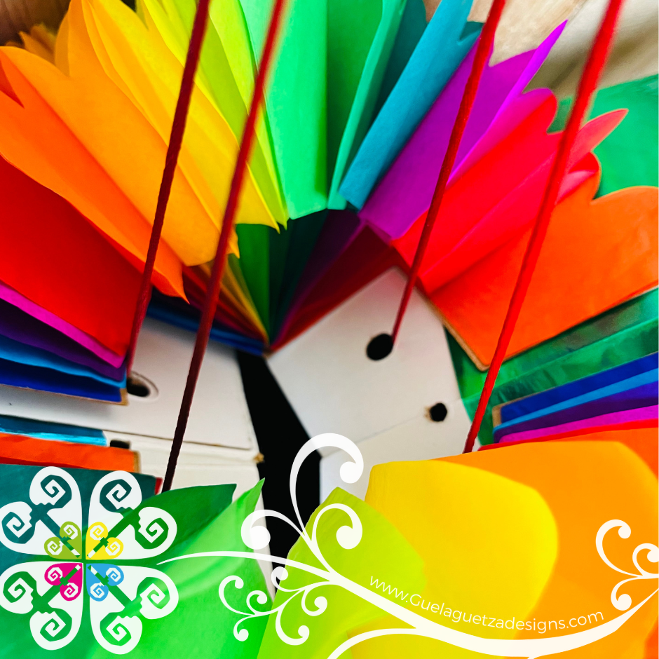 Large Multicolor Fiesta Piñata - Mexican Fiesta Decor