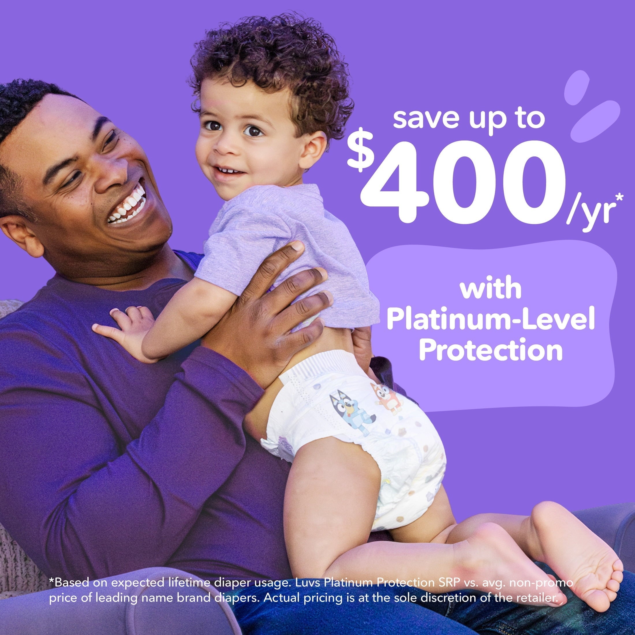 Luvs Platinum Protection Baby Diapers Size 1, 116 Count