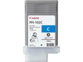New, Pre-Owned - Canon PFI-102 130mL Cyan Ink Cartridge