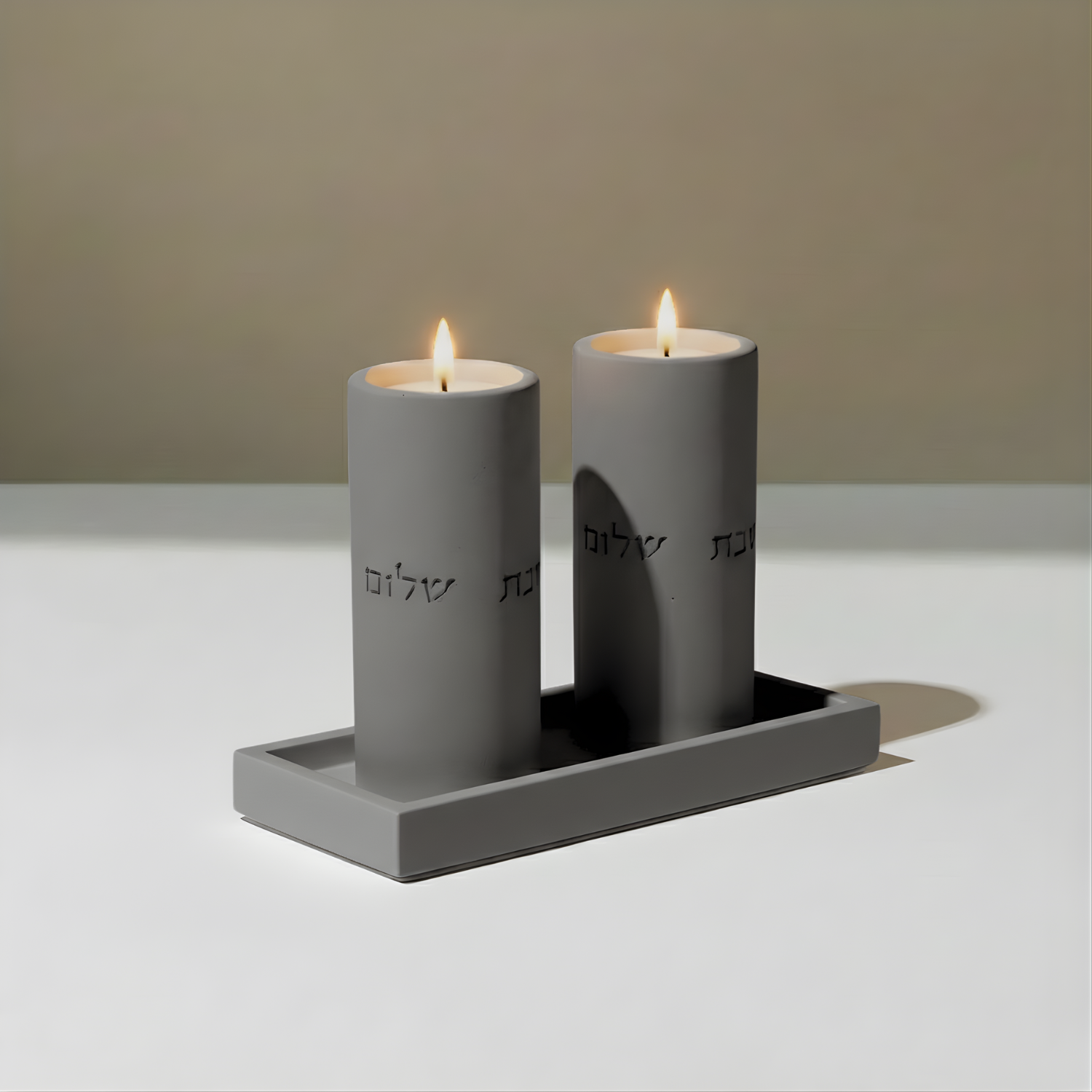 Modern Concrete Tray with Timeless Aesthetic – Nest Series