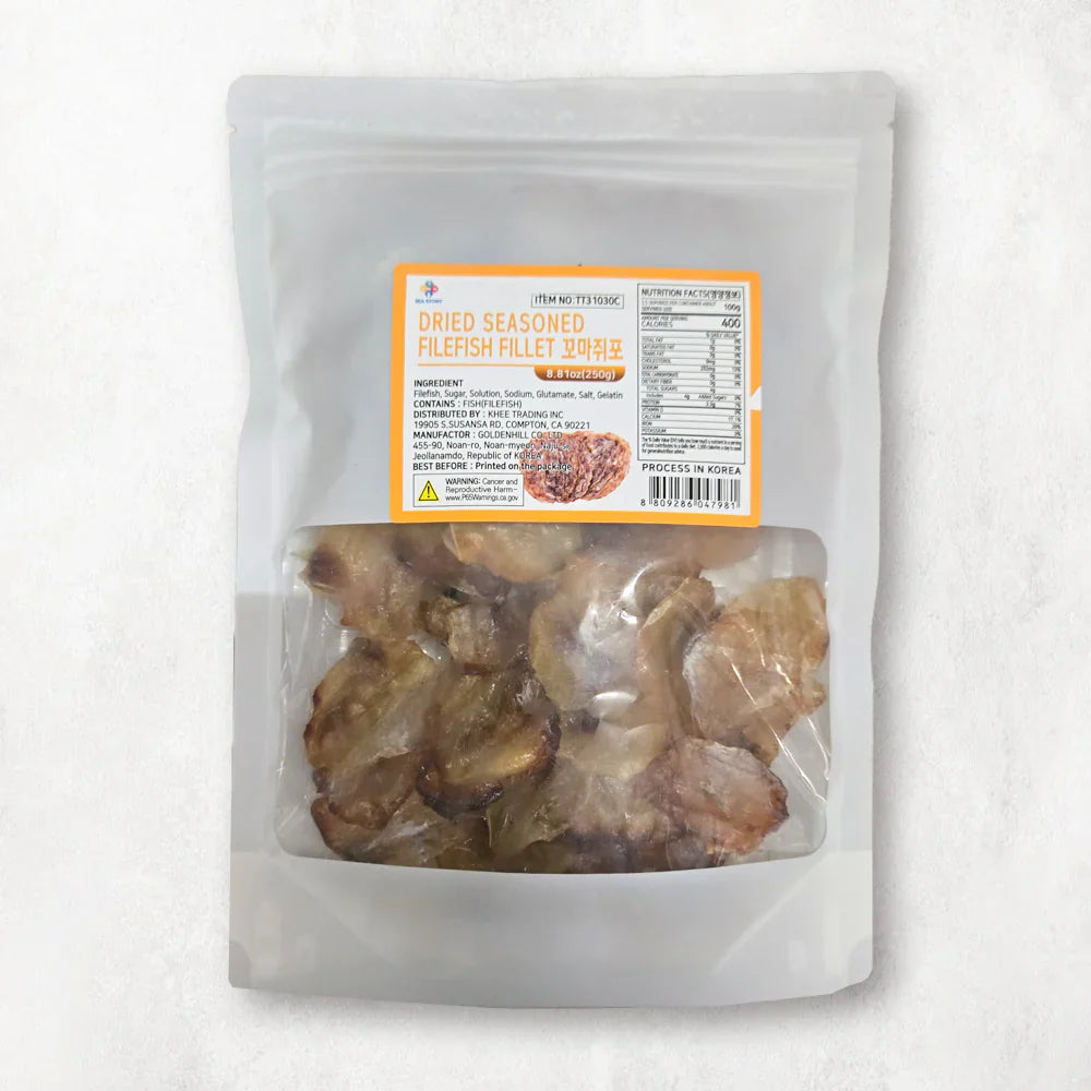 Mini Seasoned Dried Filefish (250g)