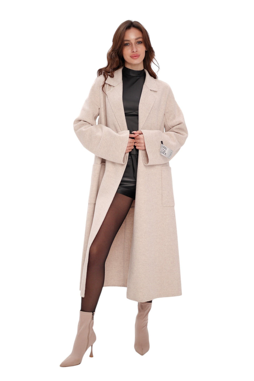 Mia Premium 85% Wool Cashmere Coat