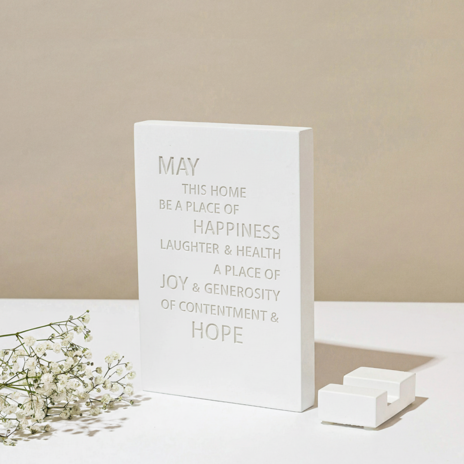 Modern Concrete Shabbat Set – Timeless Glow Series