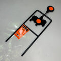 TAYLOR TARGETS  Animal Silhouette Steel Spinning Target .22 Caliber 1-3″ Upper