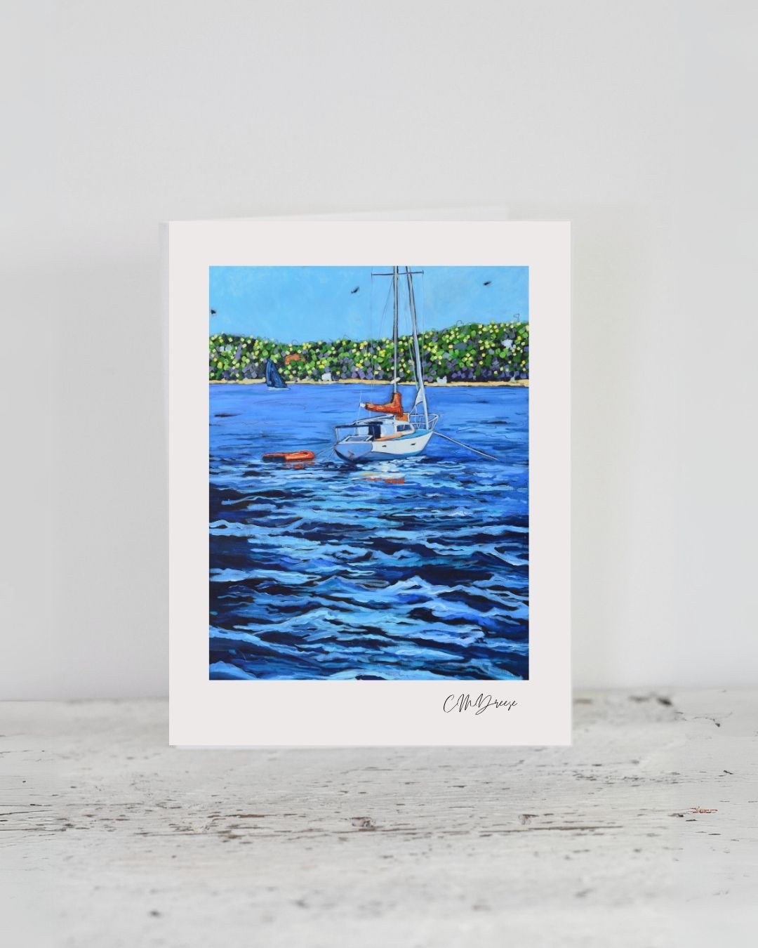 Notecard- Anchored