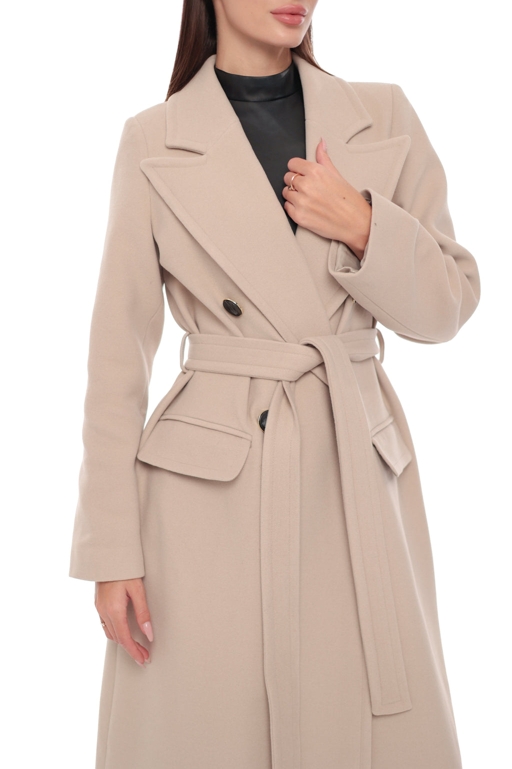 Pre-Order. Re-Stock Ships April 15, 2026. Stella Wool Blend Overcoat