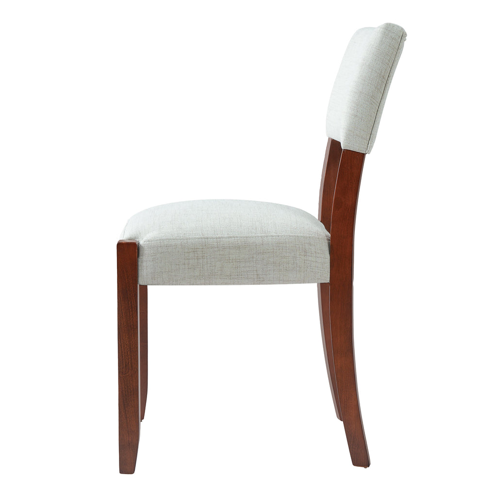 4-Piece Dining Set, 1 Marble-Look Table with 2 Upholstered Chairs and 1 Bench