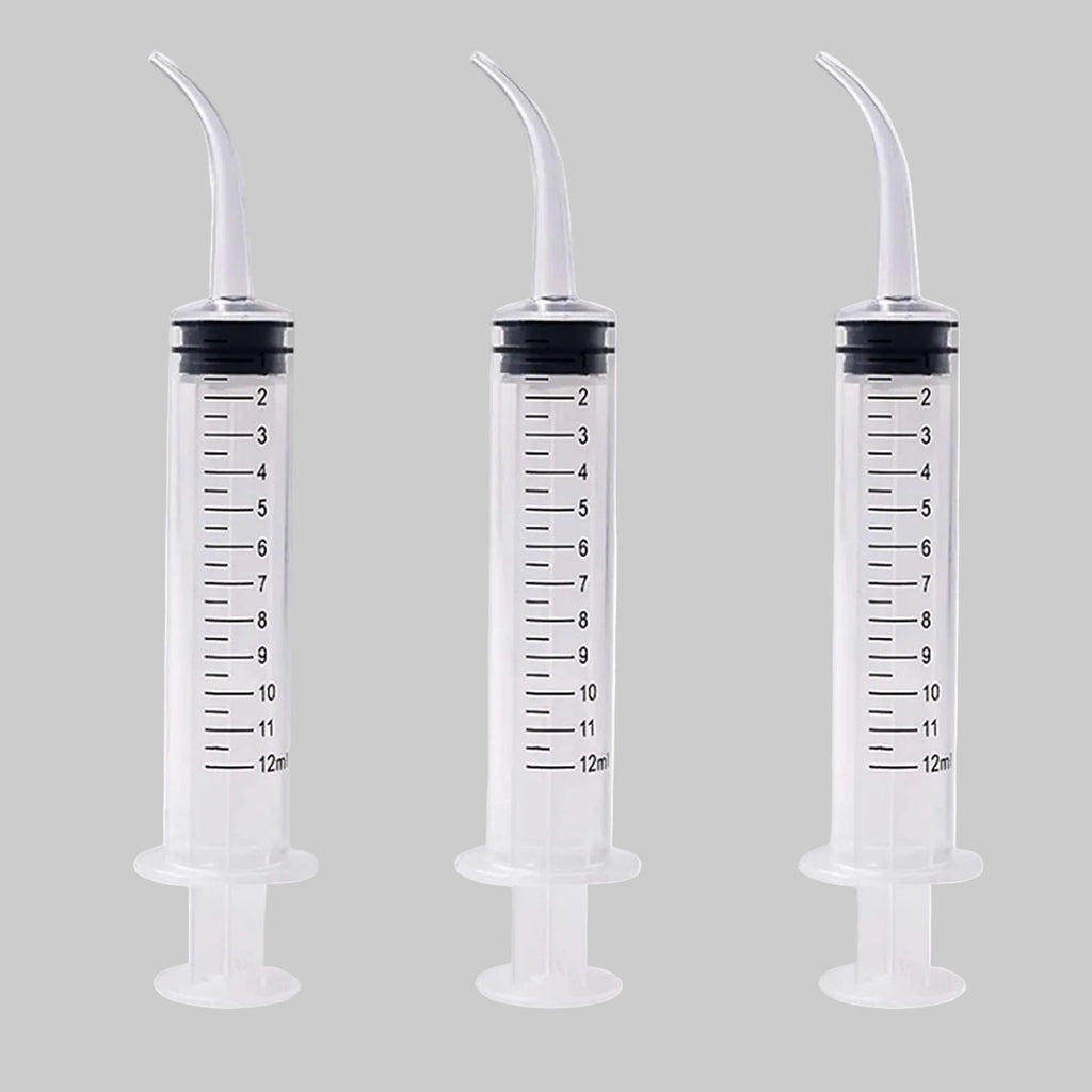 Curved Tip Utility Syringes 12cc 50pcs per box