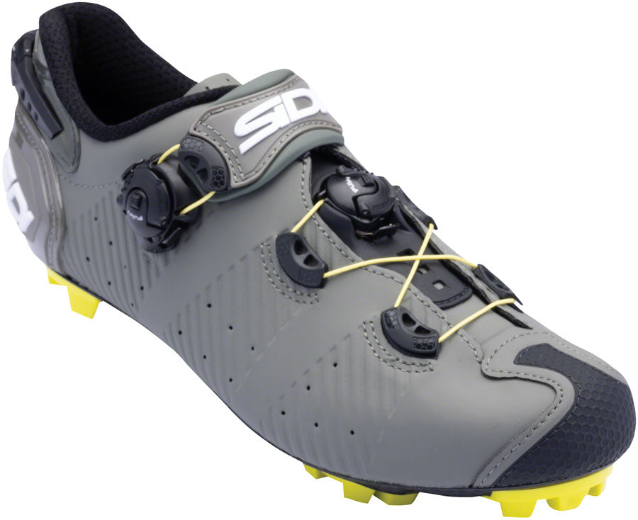 SIDI Drako 2S SRS Mountain Clipless Shoes - Men's Military Yellow 45