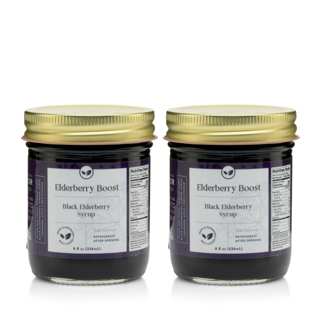 All Natural Elderberry Boost (8 oz) - 2 for $26.99