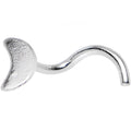 Sterling Silver Half Moon Nose Ring