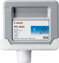 New, Pre-Owned -  PFI-303C Standard-Yield Cyan Ink Cartridge, 2959B001AA