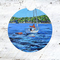 Car Coaster:  Anchored. Artist Christi Dreese