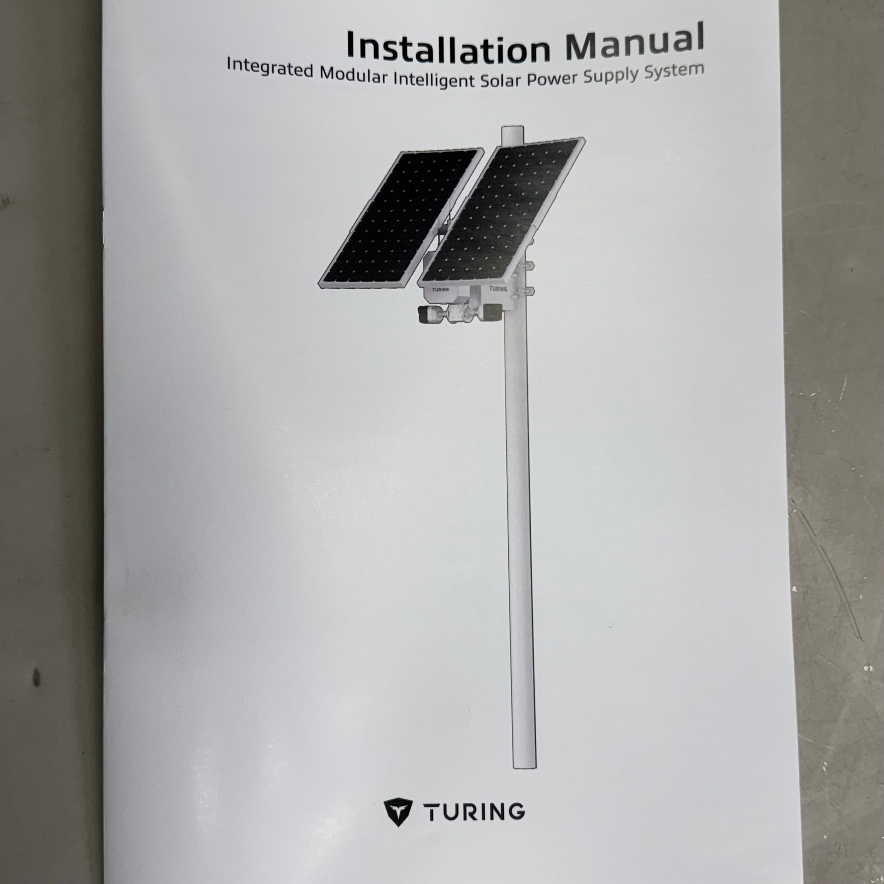 TURING (3 Boxes) Integrated Modular Intelligent Solar System TA-ZJ800/TA-S90W 18V