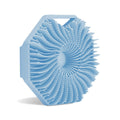Fish fin shaped shower brush Polygonal silicone shower brush Hexagonal shower brush Silicone shower ball
