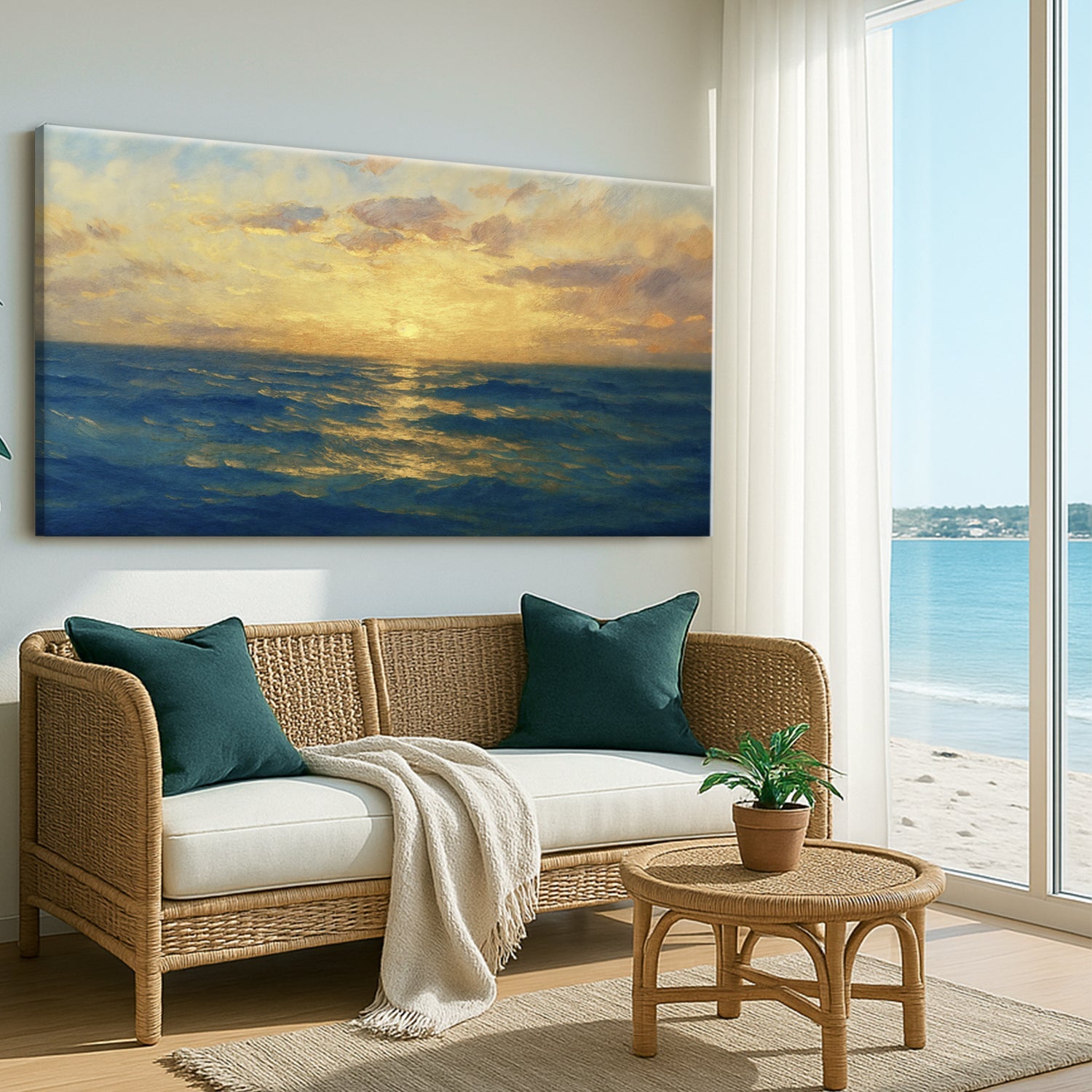 Waterscape Abstract Wall Art VII
