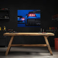 Neon LED Sports Car Wall Art Sign - Modern Automotive Garage Lighted Home Decor