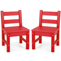2 Pieces Kids Learning Chair set with Backrest