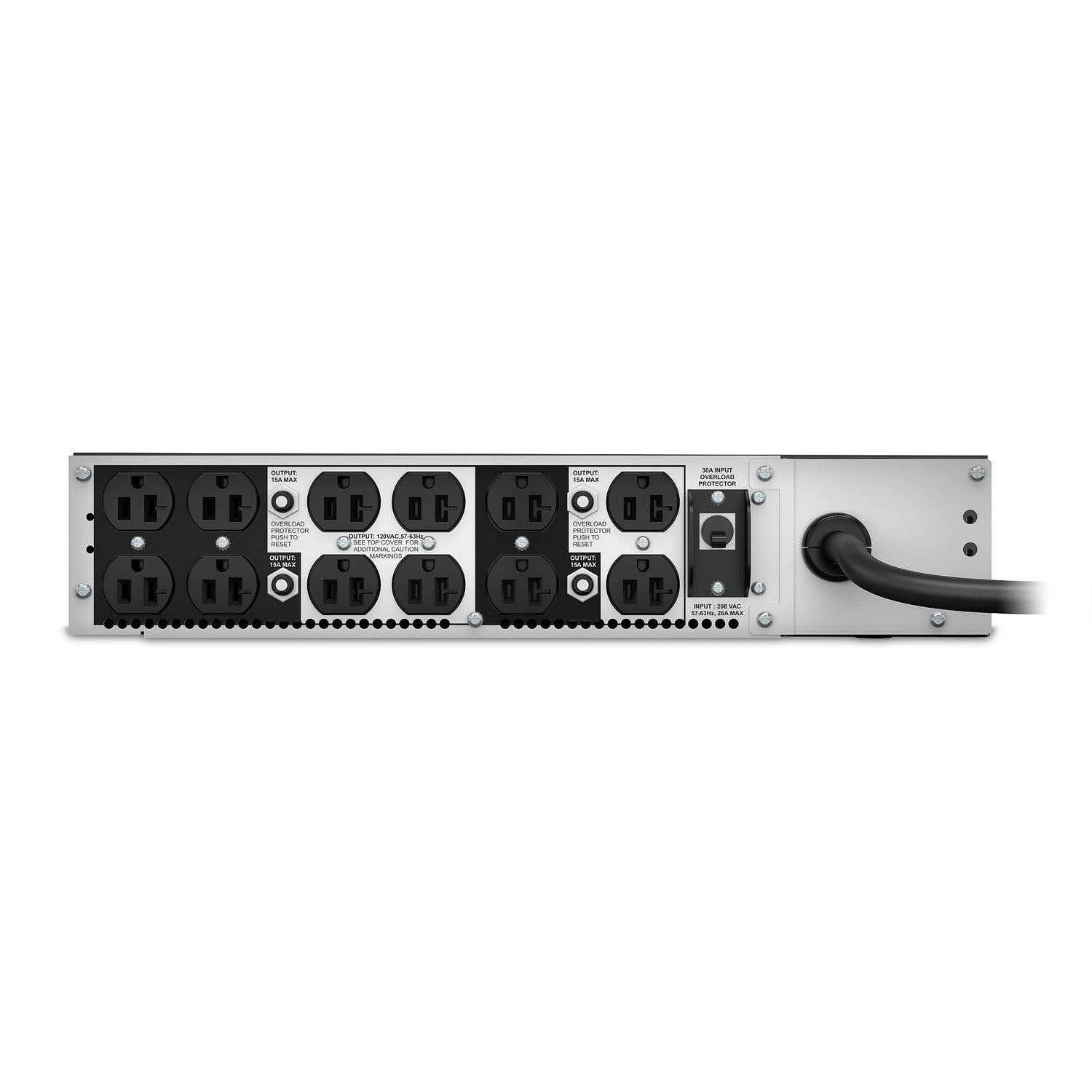 APC 5 kVA 2U Rackmount Step Down Transformer Black SRT5KRMTF