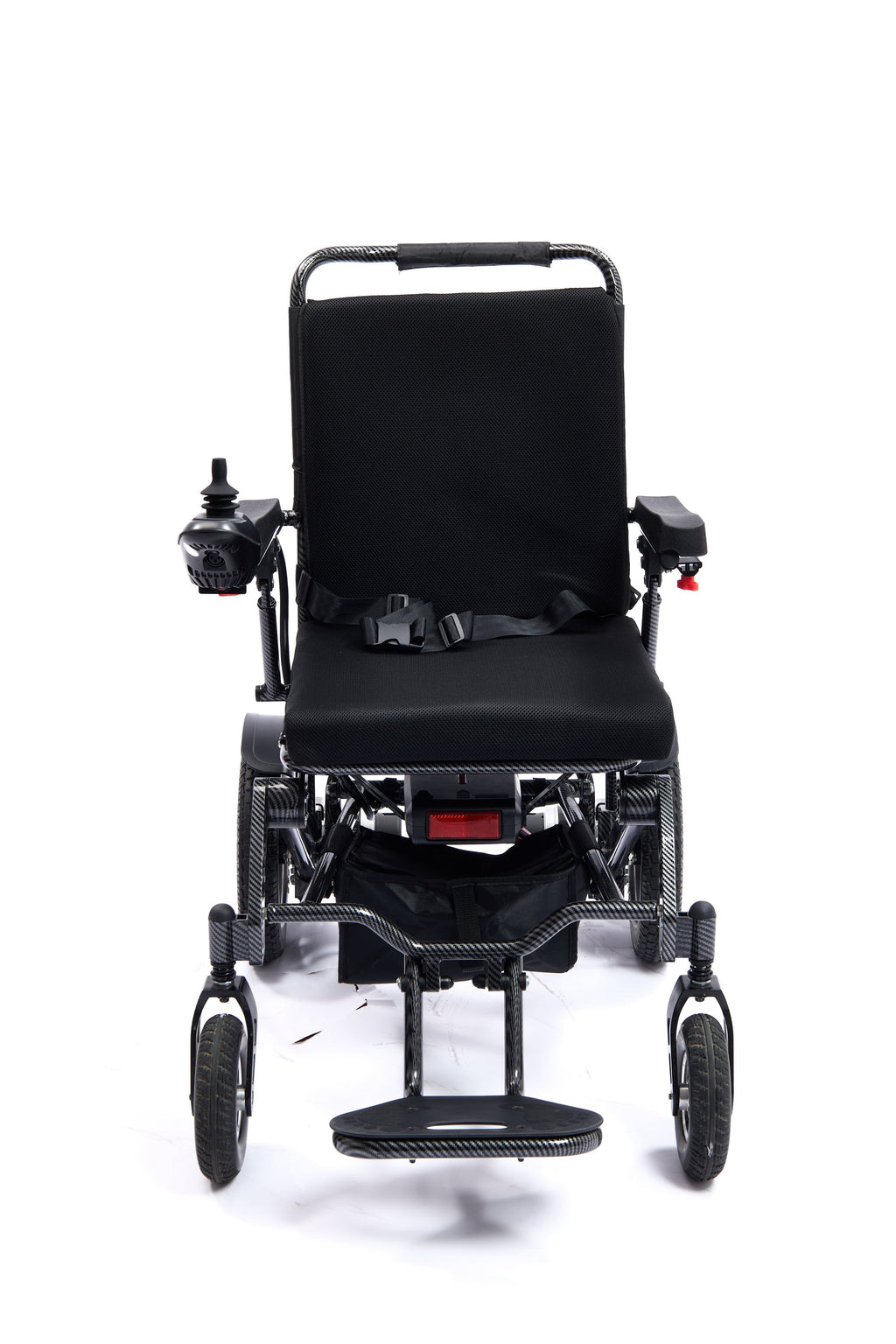 Wheelchair Electric Foldable All Terrain Aluminum 500W Dual Motor 41x24x39 In