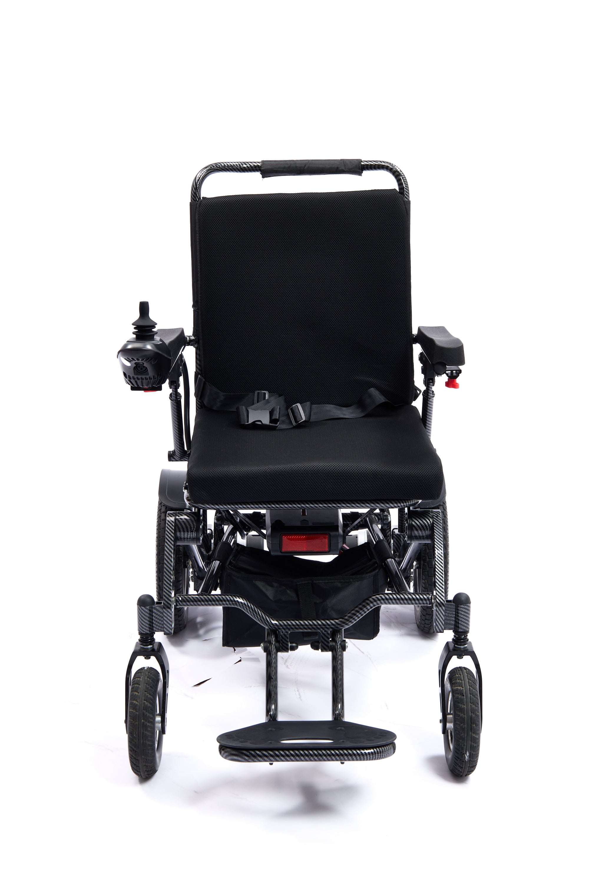 Wheelchair Electric Foldable All Terrain Aluminum 500W Dual Motor 41x24x39 In
