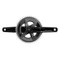 SRAM Rival D1 Quarq 2x Power Meter Crankset Speed: 12 Spindle: 28.99mm BCD: 107 46/33 DUB 175mm Black Road Disc