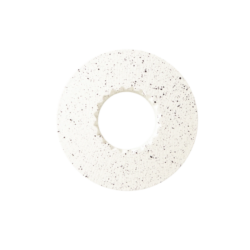 ORIGAMI - Coffee Dripper Holder - Grain Pattern - White