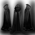 Halloween Wizard Cloak - Children's Hooded Cape Costume