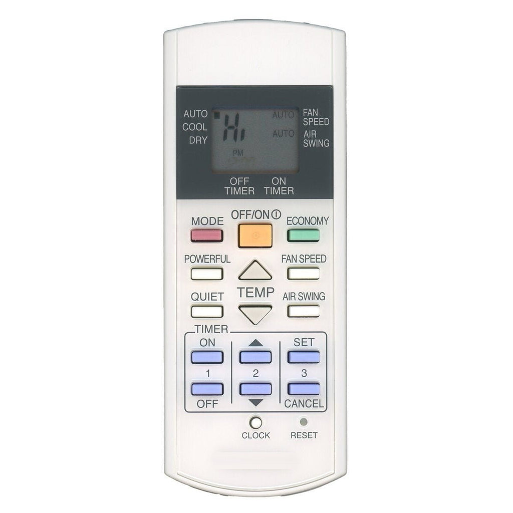 Panasonic CWA75C2598 Mini Split Air Conditioner Remote Control with LCD Screen | Thermostatic - CWA75C2598