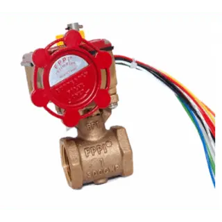 2 Inch UL FM Threaded Butterfly Valve Durable Control