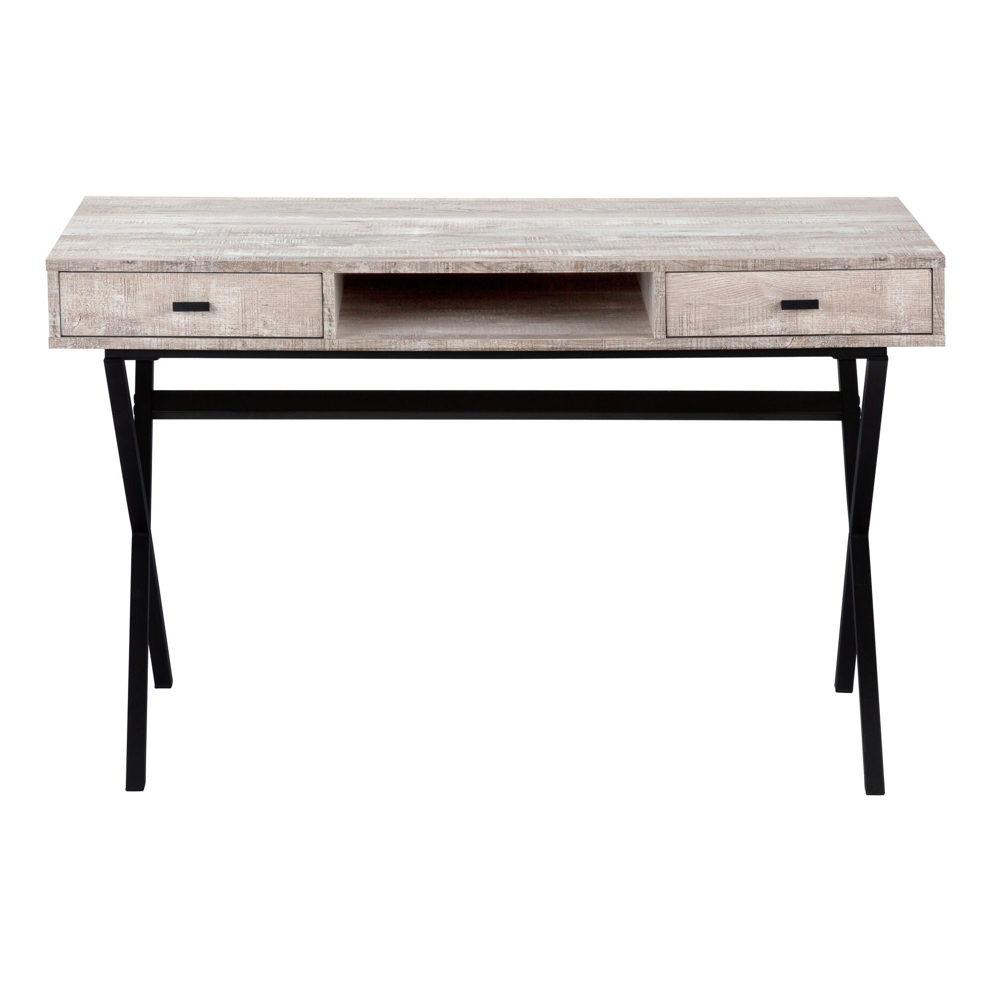 Computer Desk For Home Office, Laptop, Storage Drawers, Glossy Contemporary & Modern