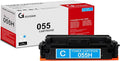 New, Pre-Owned - Canon 055H High-Yield Cyan Laser Toner Cartridge, 3019C001