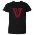 Vandegrift Crown Trio Valentines Heart Logo WHT
