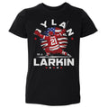 Dylan Larkin Detroit USA Flag Celebration WHT