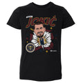 Nikola Jokic Denver Nuggets Caricature Retro WHT
