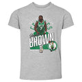 Jaylen Brown Boston Celtics Shield WHT